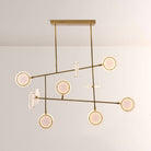 Mandel Linear Chandelier - Blushlighting
