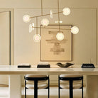 Mandel Linear Chandelier - Blushlighting
