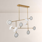 Mandel Linear Chandelier - Blushlighting