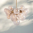 Mandoza Chandelier 19/37 Light - 19 LightsBrassBlushlighting