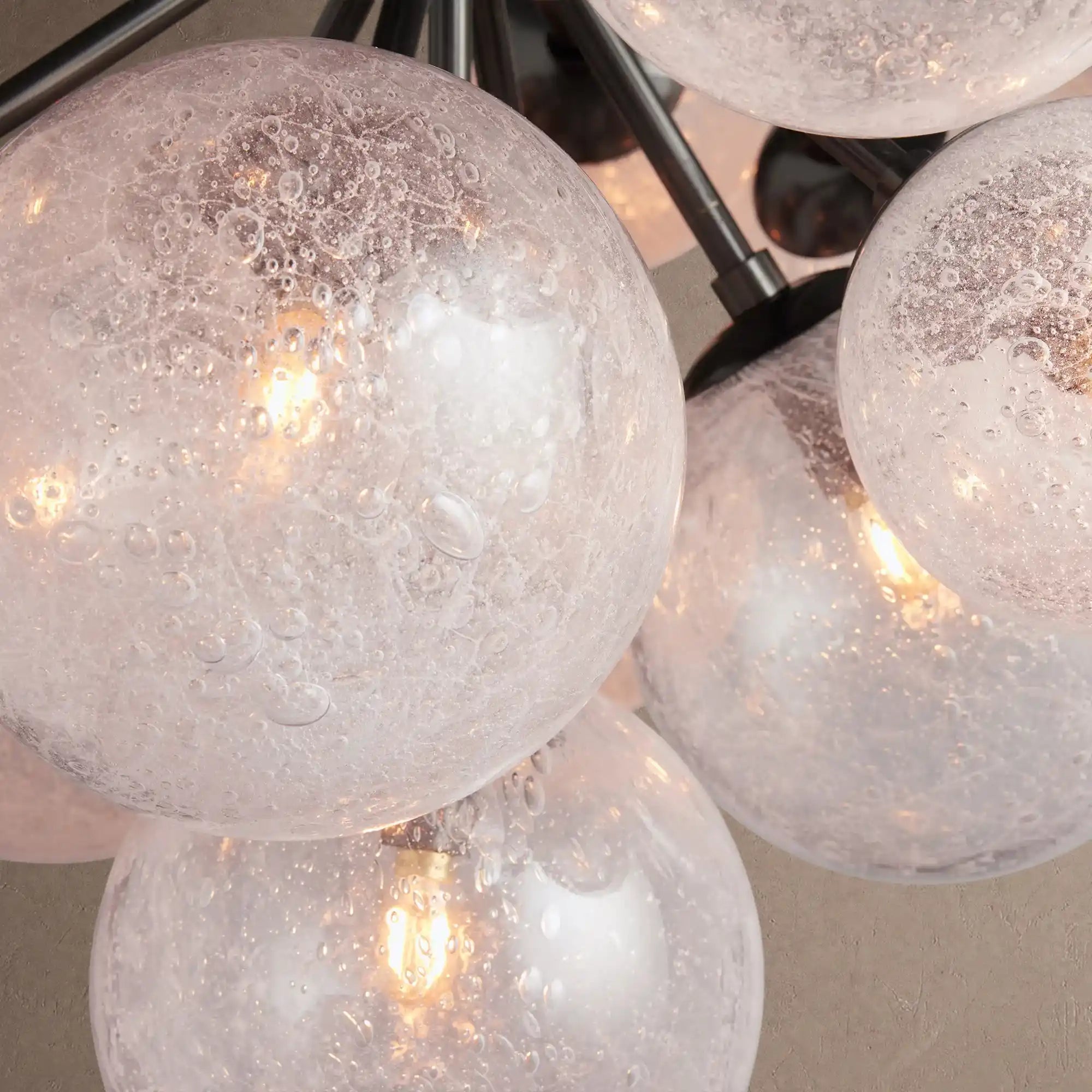 Mandoza Chandelier 19/37 Light - 37 LightsBlackBlushlighting