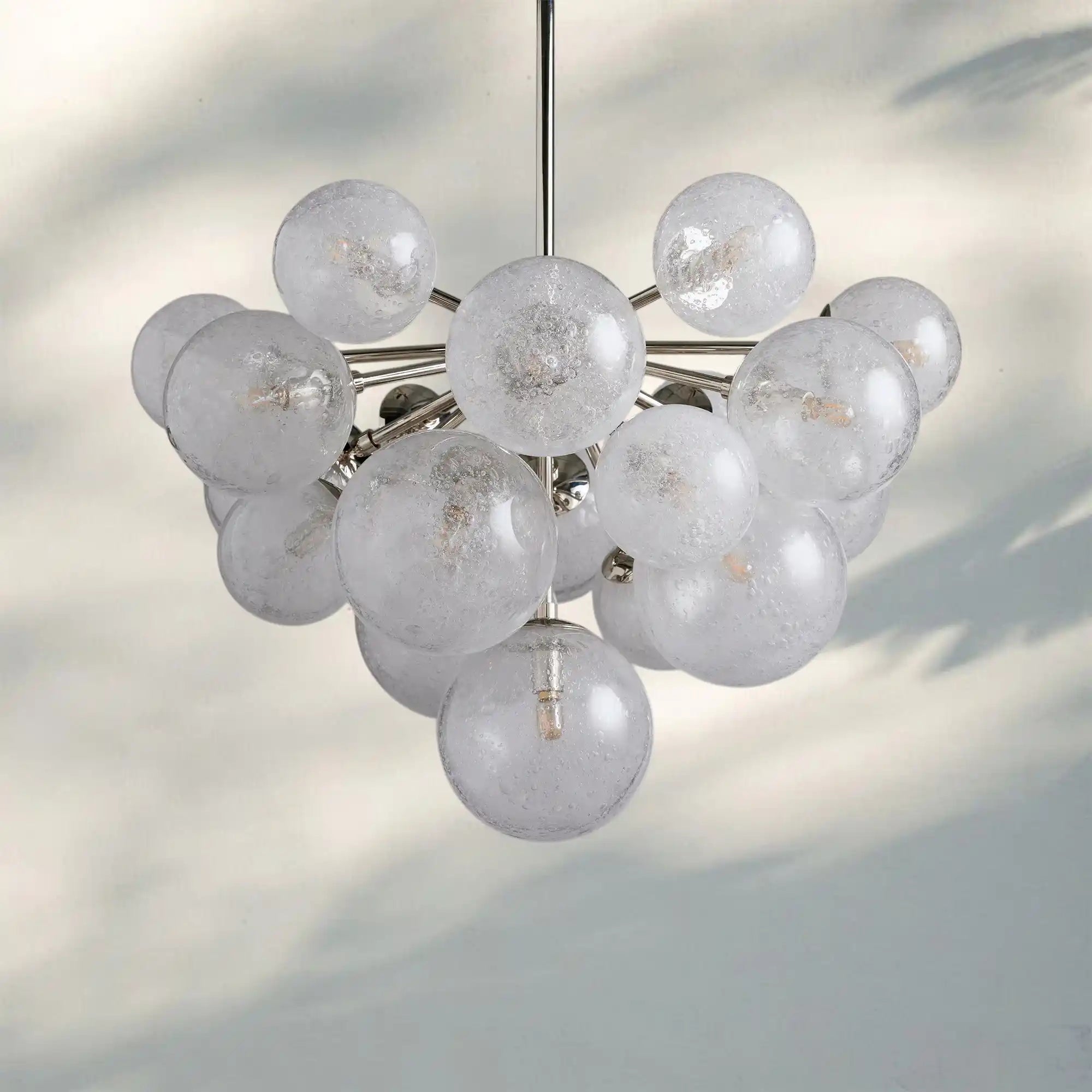 Mandoza Chandelier 19/37 Light-Lighting-19 LIGHT-Nickel-Blushlighting