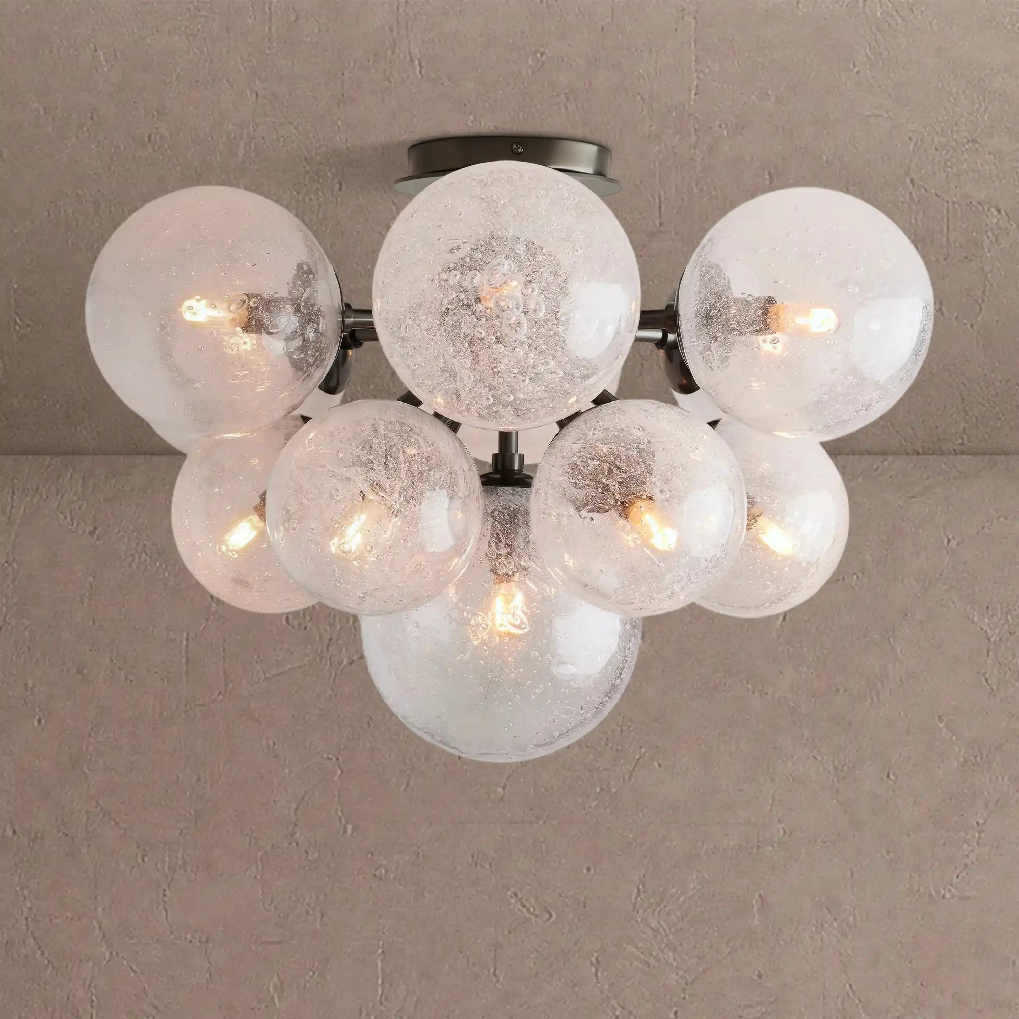 Mandoza Flushmount - BlackBlushlighting