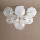 Mandoza Flushmount - NickelBlushlighting
