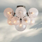 Mandoza Flushmount-Lighting-Bronze-Blushlighting