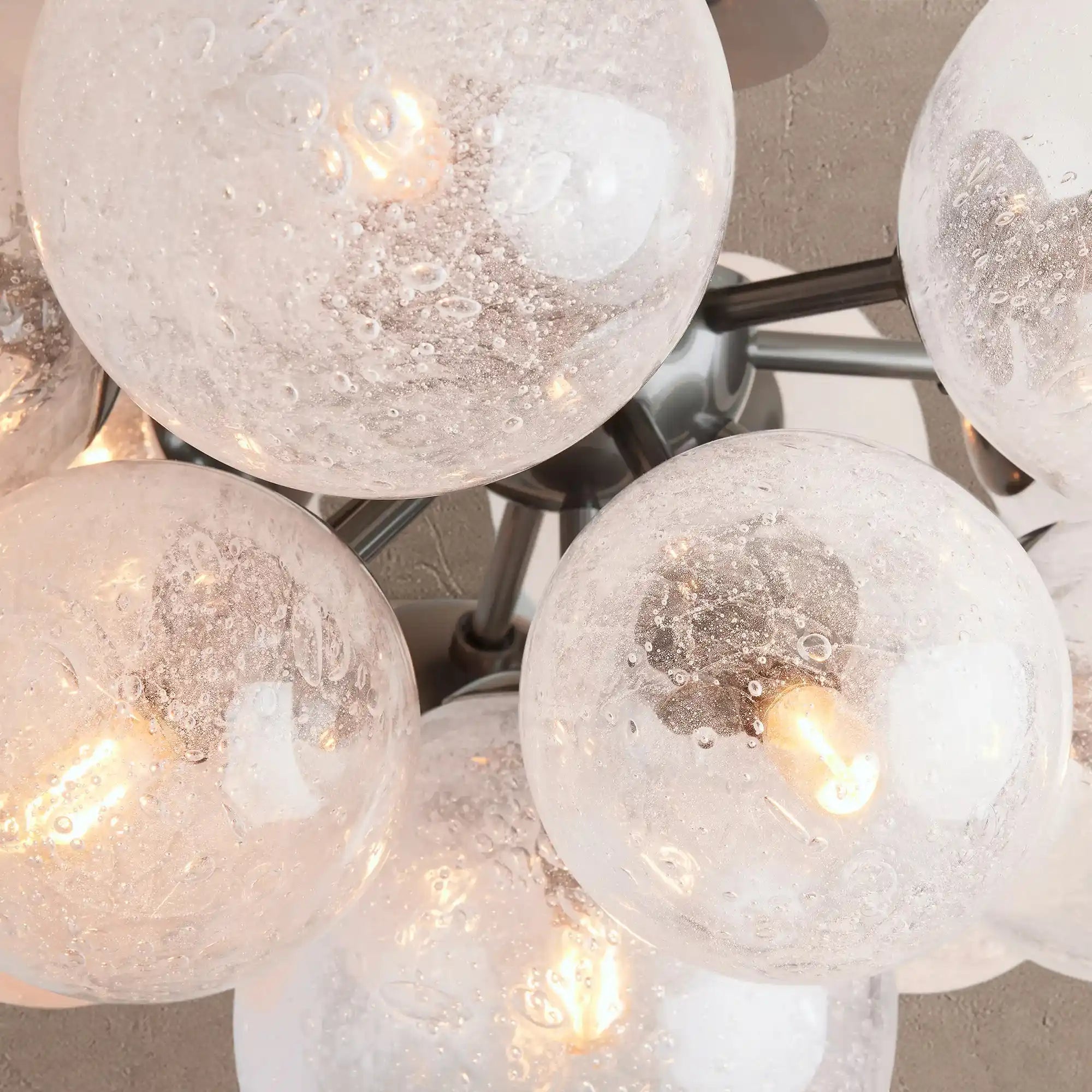 Mandoza Flushmount - NickelBlushlighting