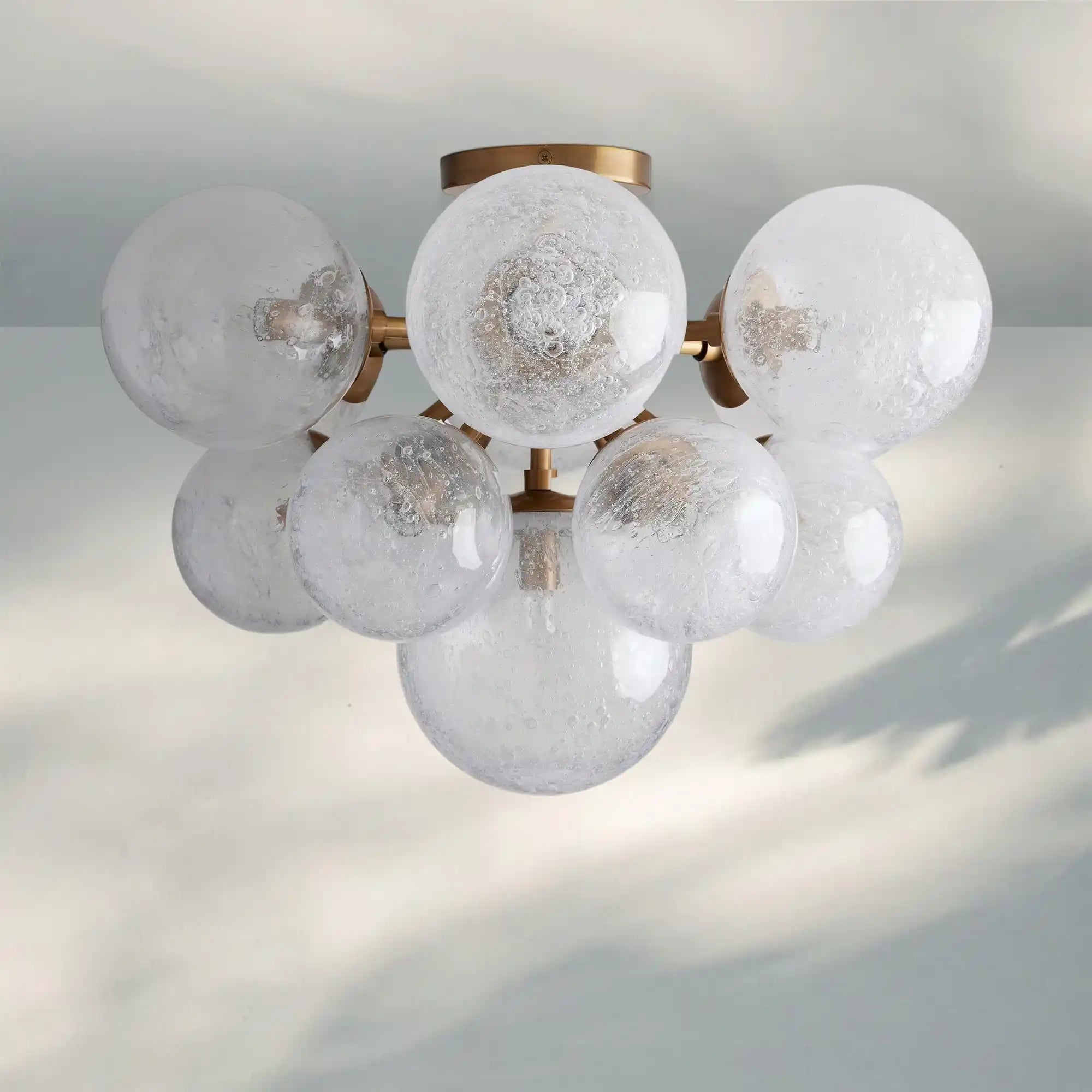 Mandoza Flushmount - BrassBlushlighting