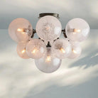 Mandoza Flushmount-Lighting-Bronze-Blushlighting