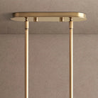 Mandoza Linear Chandelier - NickelBlushlighting