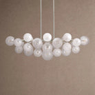Mandoza Linear Chandelier - NickelBlushlighting