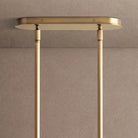 Mandoza Linear Chandelier - NickelBlushlighting