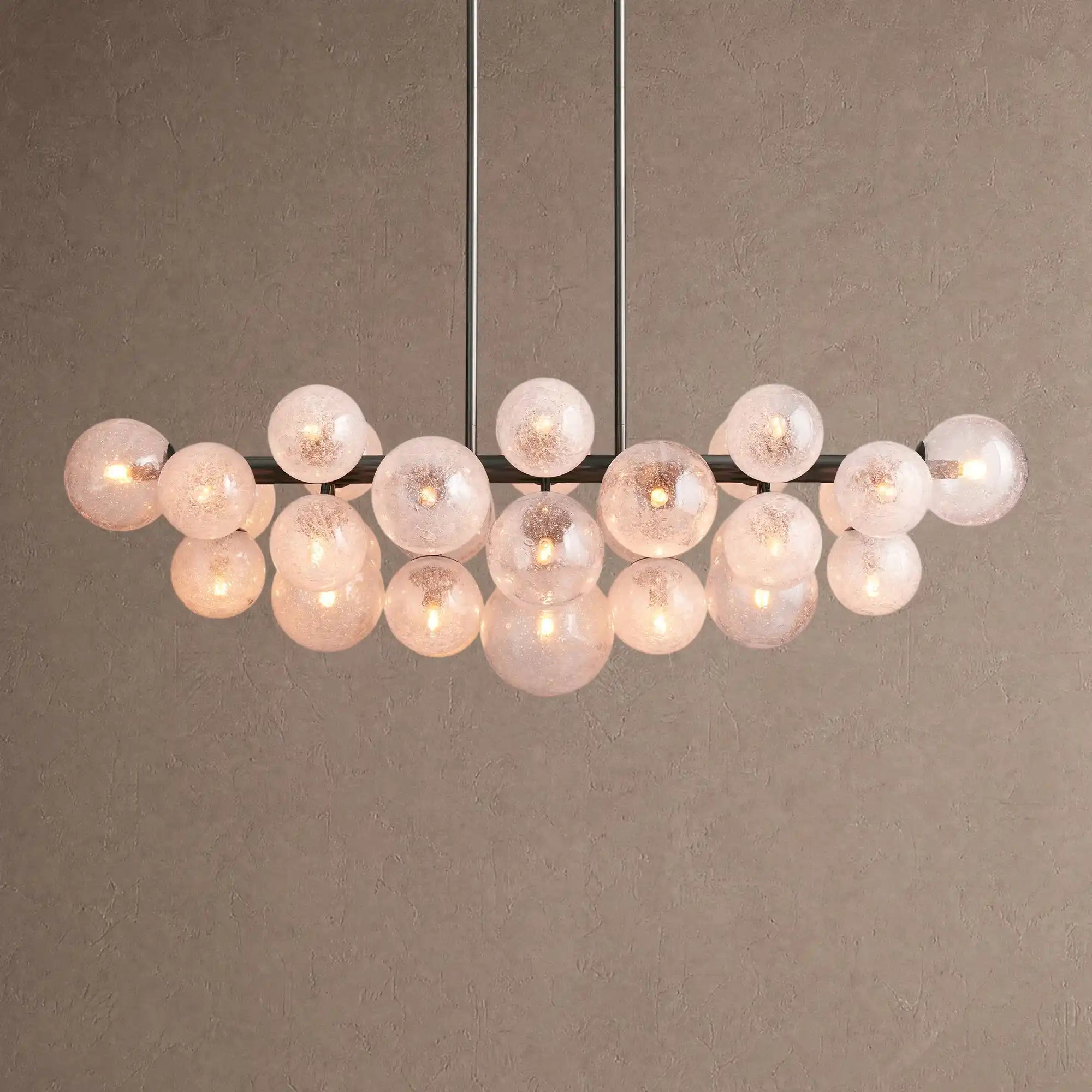Mandoza Linear Chandelier - BlackBlushlighting