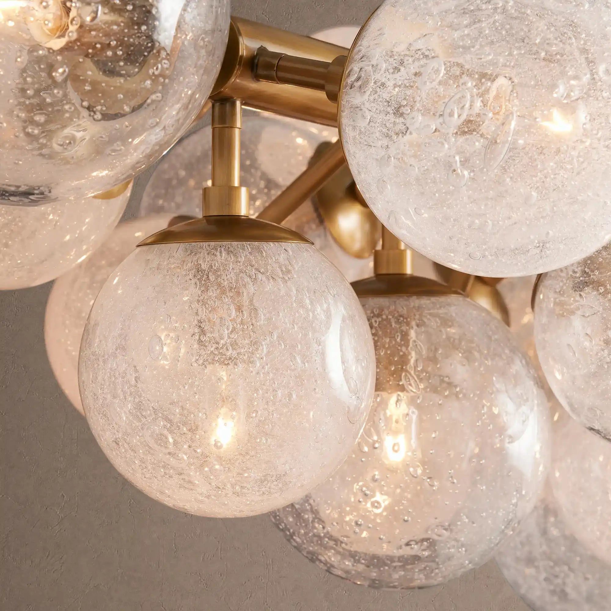 Mandoza Linear Chandelier - NickelBlushlighting