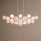 Mandoza Linear Chandelier - NickelBlushlighting