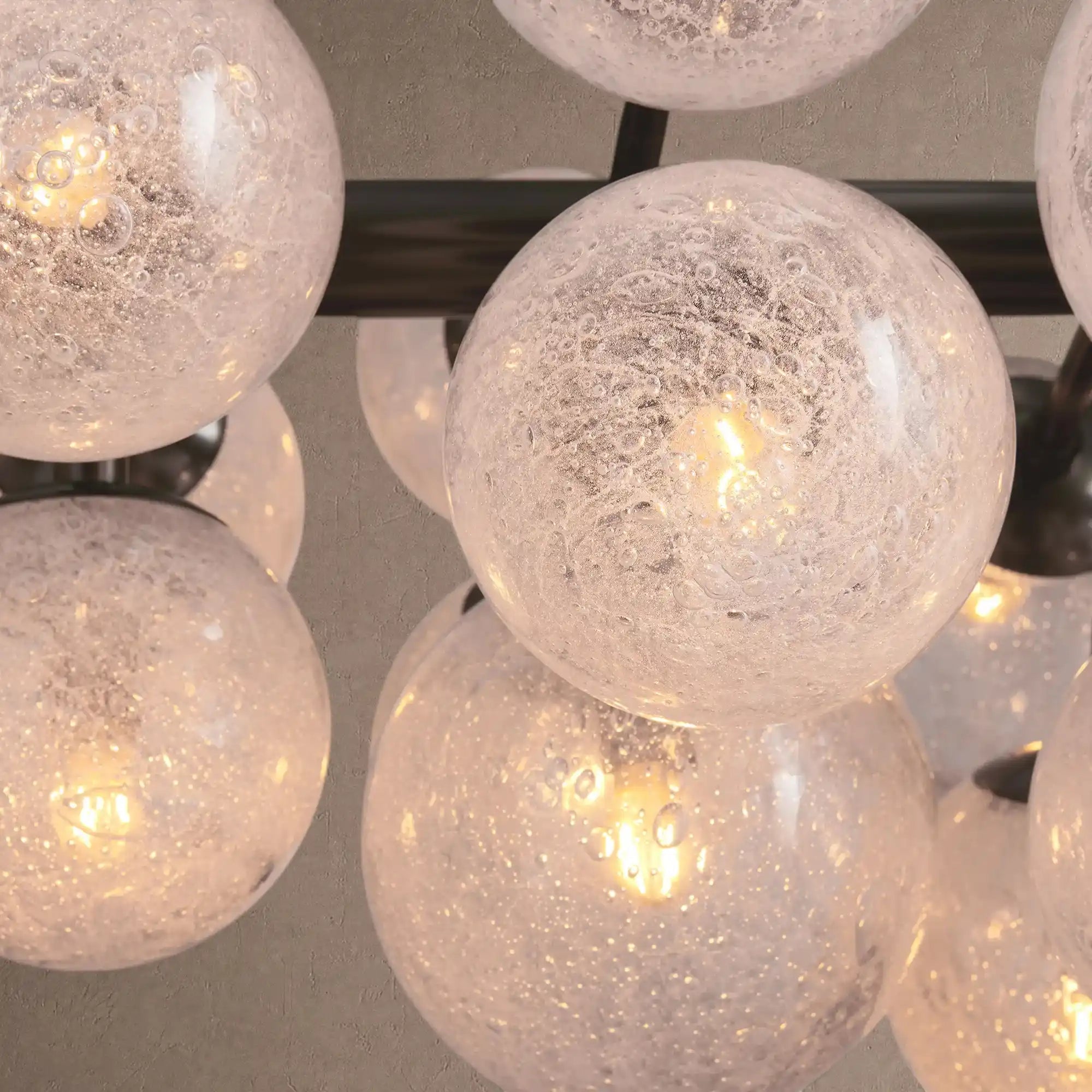 Mandoza Linear Chandelier - NickelBlushlighting