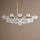 Mandoza Linear Chandelier - BrassBlushlighting