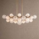 Mandoza Linear Chandelier - BrassBlushlighting