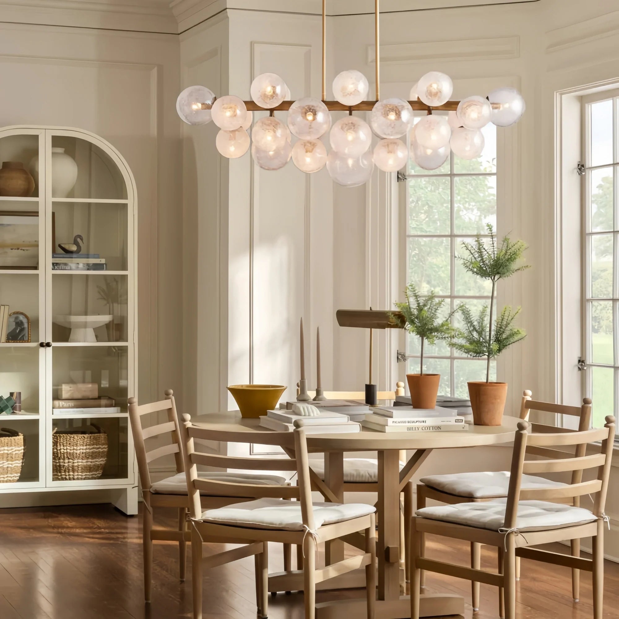 Mandoza Linear Chandelier-Lighting-Blushlighting