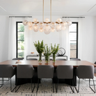 Mandoza Linear Chandelier-Lighting-Brass-Blushlighting