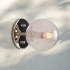 Mandoza Sconce - NickelBlushlighting