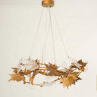 Maple Leaf Branch Chandelier-branch chandeliers for dining room,branch chandeliers for stairways,branch chandeliers for foyer,branch chandeliers for bedrooms,branch chandeliers for kitchen,branch chandeliers for living room-Blushlighting
