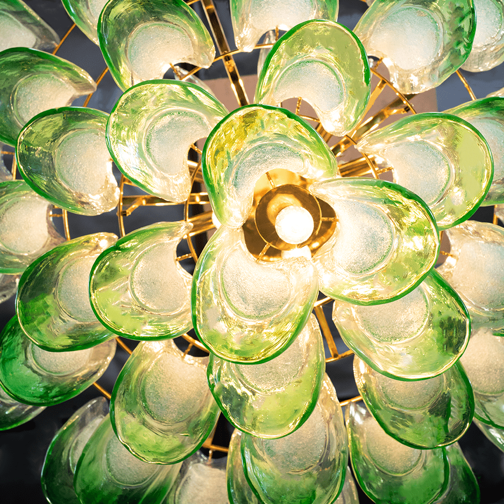 Marielle Mid Century Petal Chandelier - Blushlighting