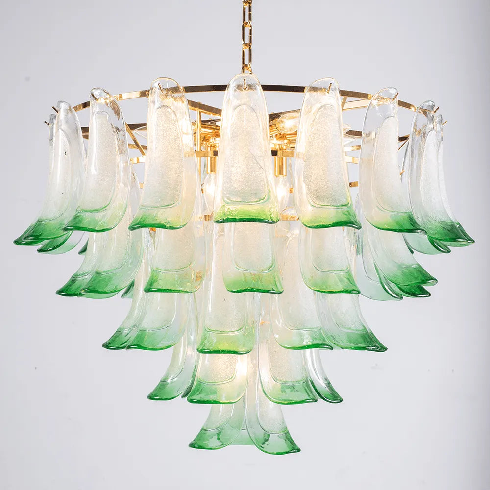 Marielle Mid Century Petal Chandelier - Blushlighting