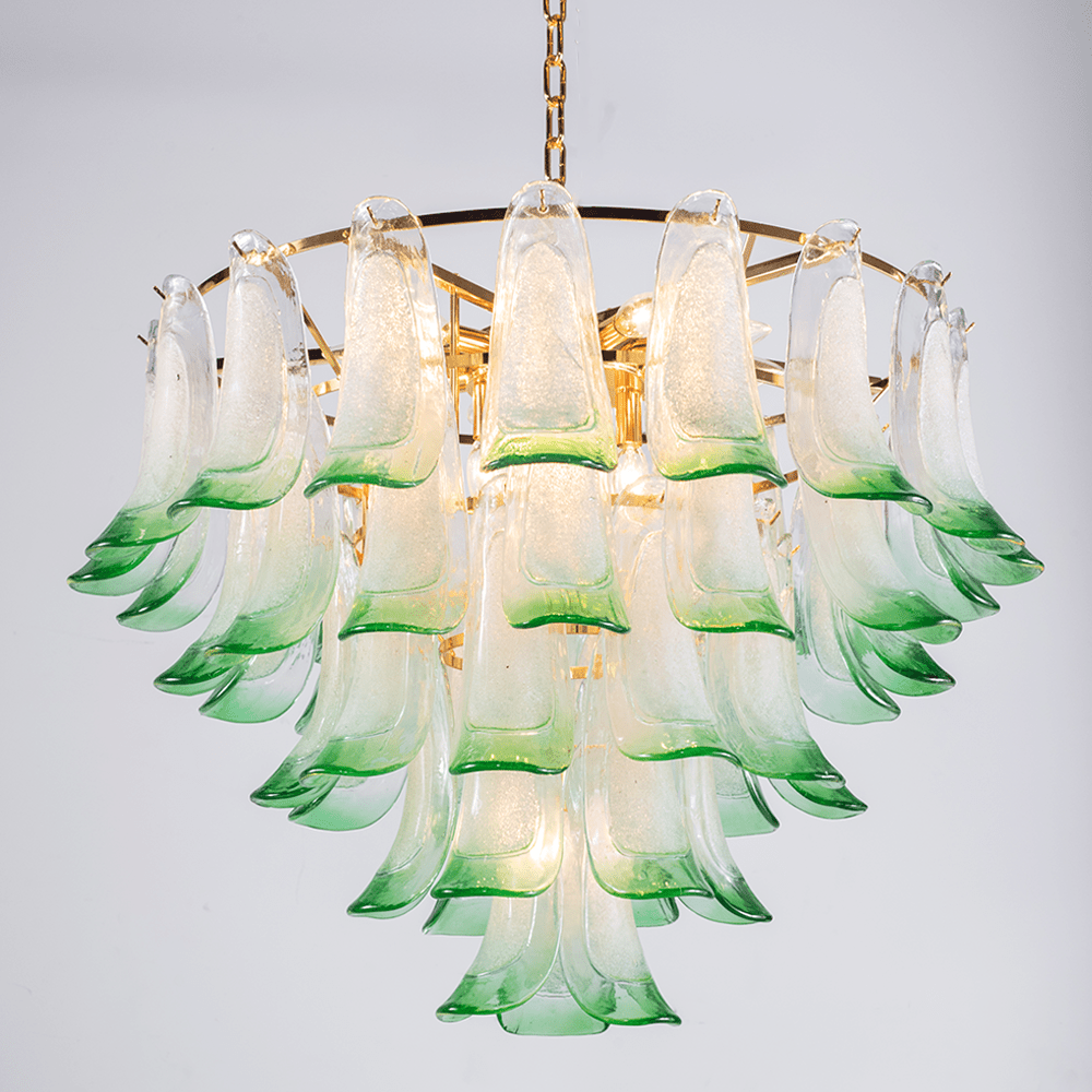 Marielle Mid Century Petal Chandelier - Blushlighting