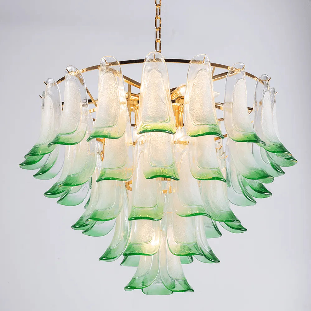 Marielle Mid Century Petal Chandelier - Blushlighting