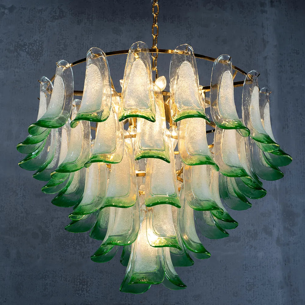 Marielle Mid Century Petal Chandelier - Blushlighting