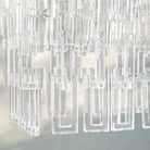 Marigan K9 Crystal Modern Rectangular Chandelier 60"-