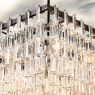 Marigan K9 Crystal Modern Rectangular Chandelier 60"-