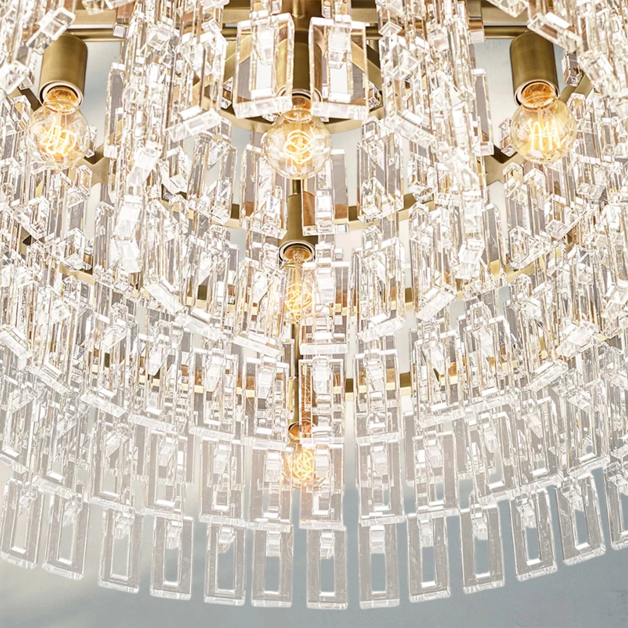Marigan K9 Crystal Round Chandelier for Living Room-