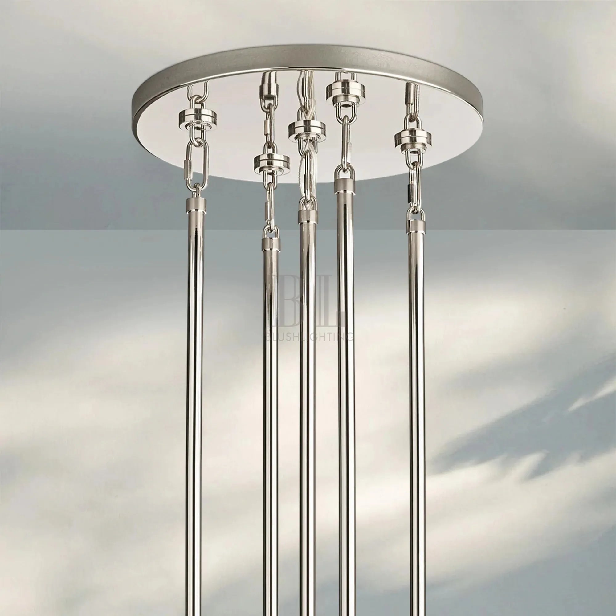 Marigan K9 Crystal Round Chandelier for Living Room-