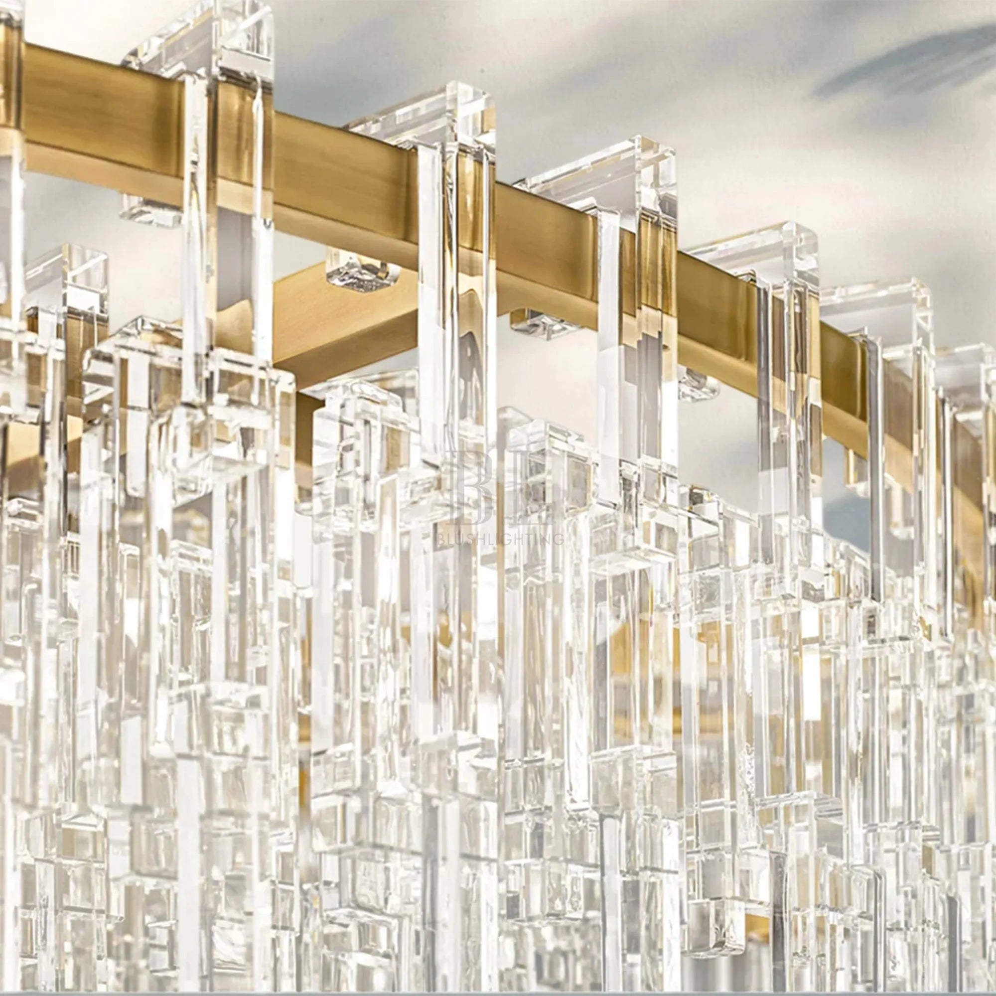 Marigan K9 Crystal Round Chandelier for Living Room-