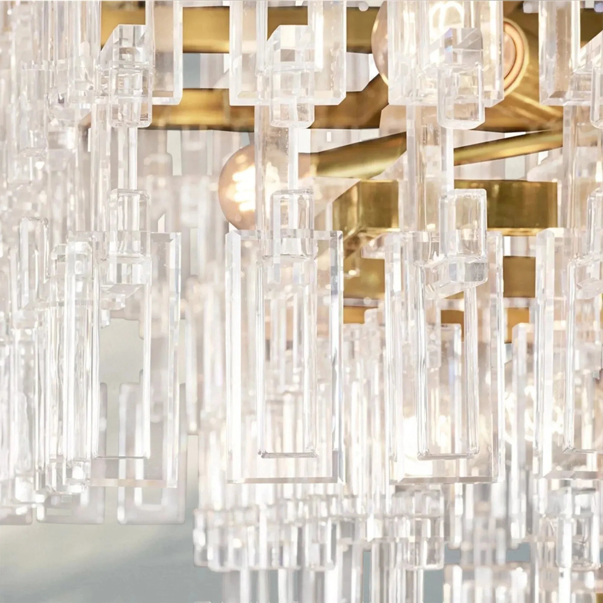 Marigan Multi-Tier Round Chandelier 36″ 48″ 60″ - 60" 5-TierMatte BlackBlushlighting