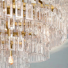 Marigan Multi-Tier Round Chandelier 36″ 48″ 60″ - 60" 5-TierMatte BlackBlushlighting