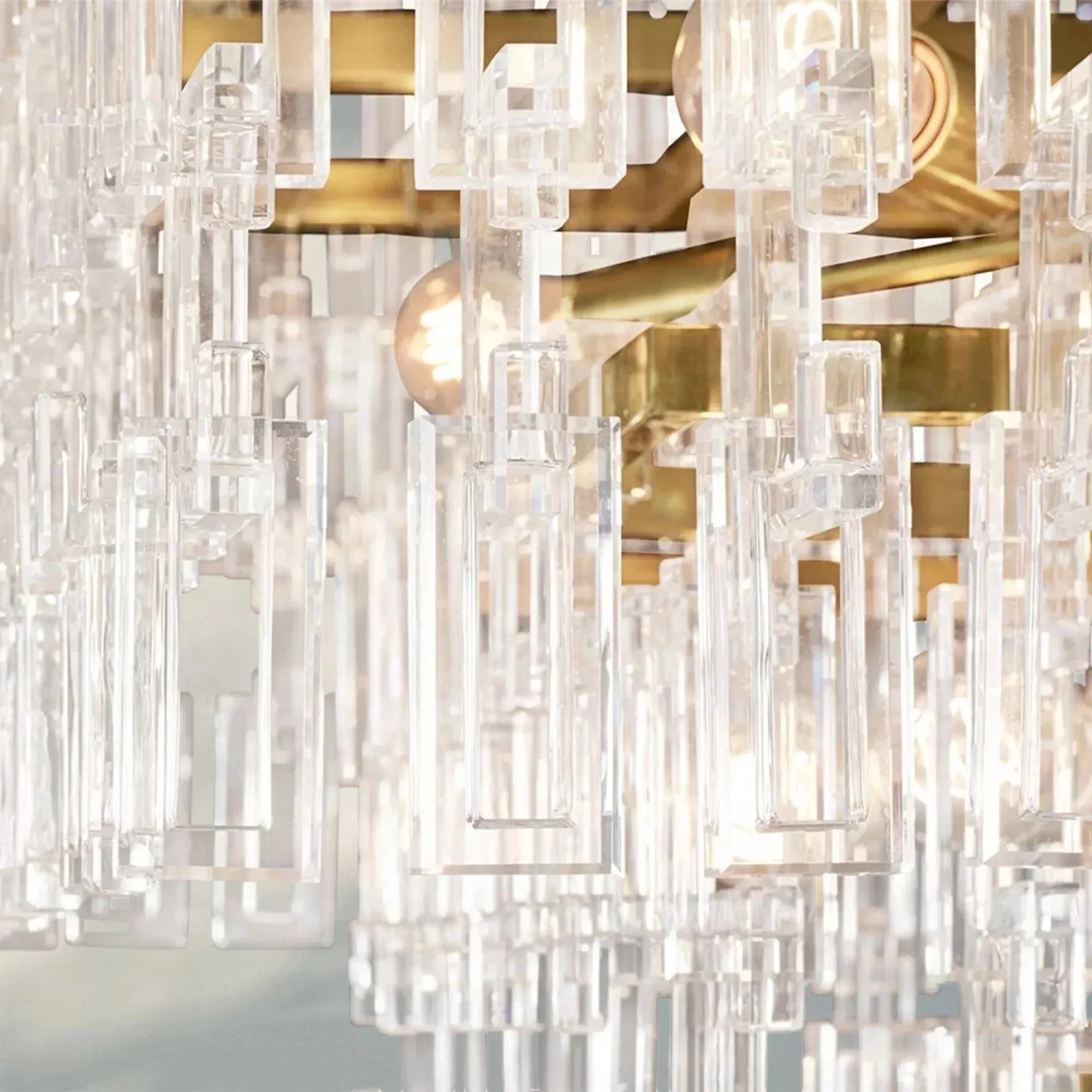 Marigan Multi-Tier Round Chandelier 36″ 48″ 60″ - 60" 5-TierMatte BlackBlushlighting