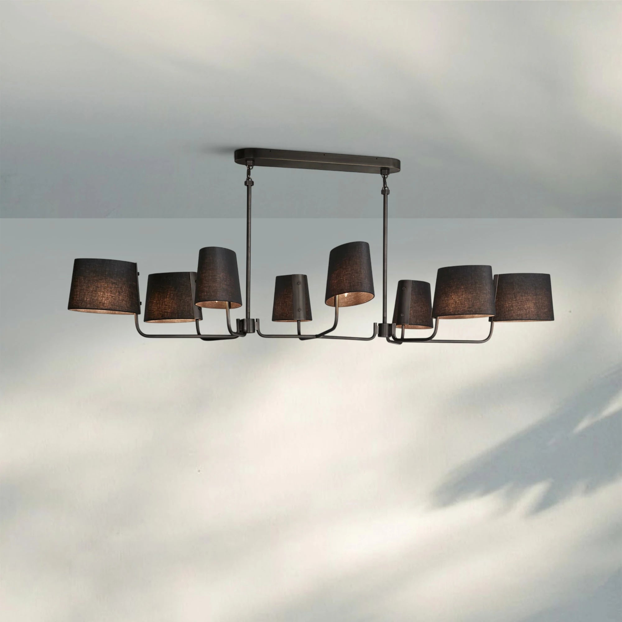 Martinean Linear Chandelier 54" 72" - Blushlighting