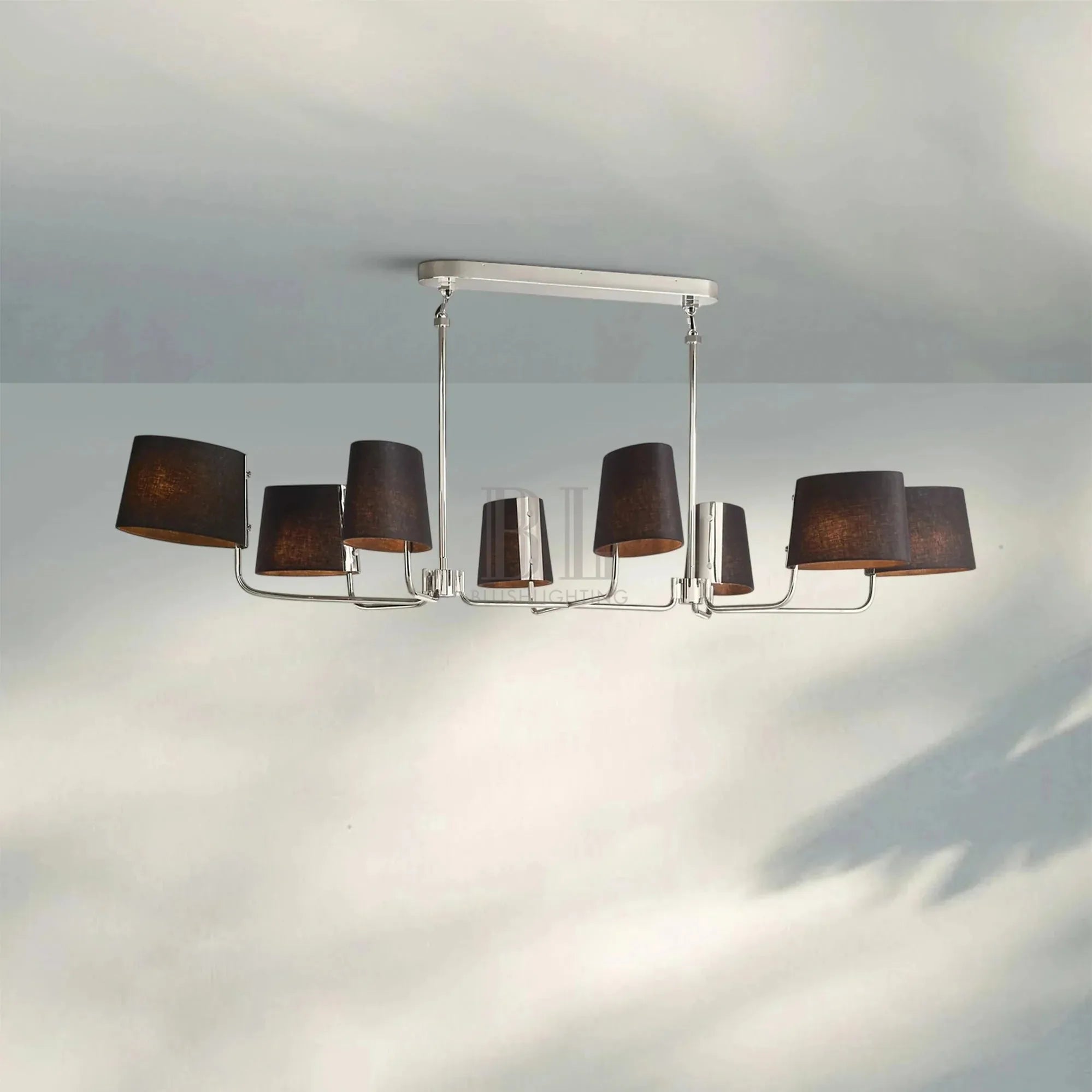 Martinean Linear Chandelier 54" 72" - Blushlighting