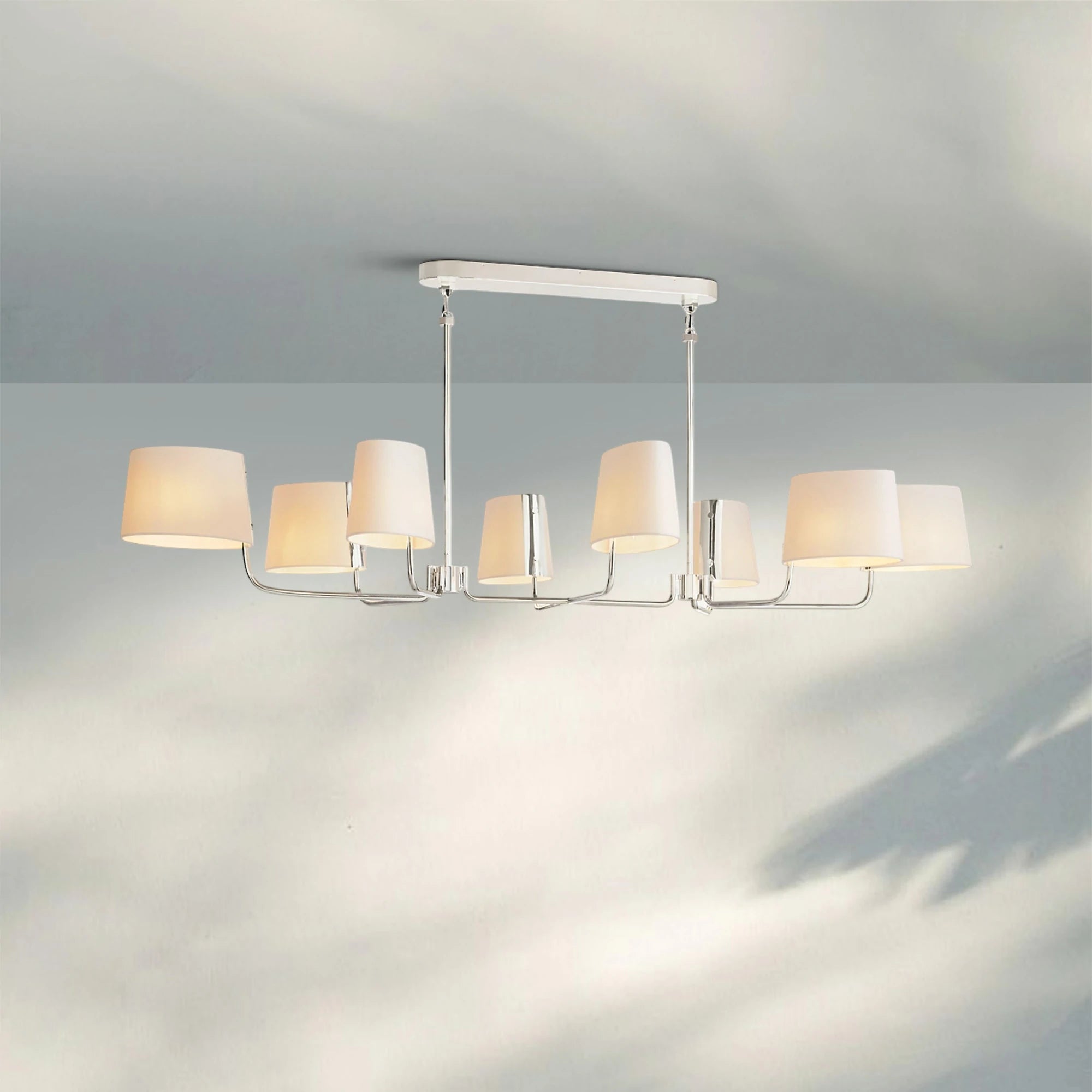 Martinean Linear Chandelier 54" 72" - Blushlighting