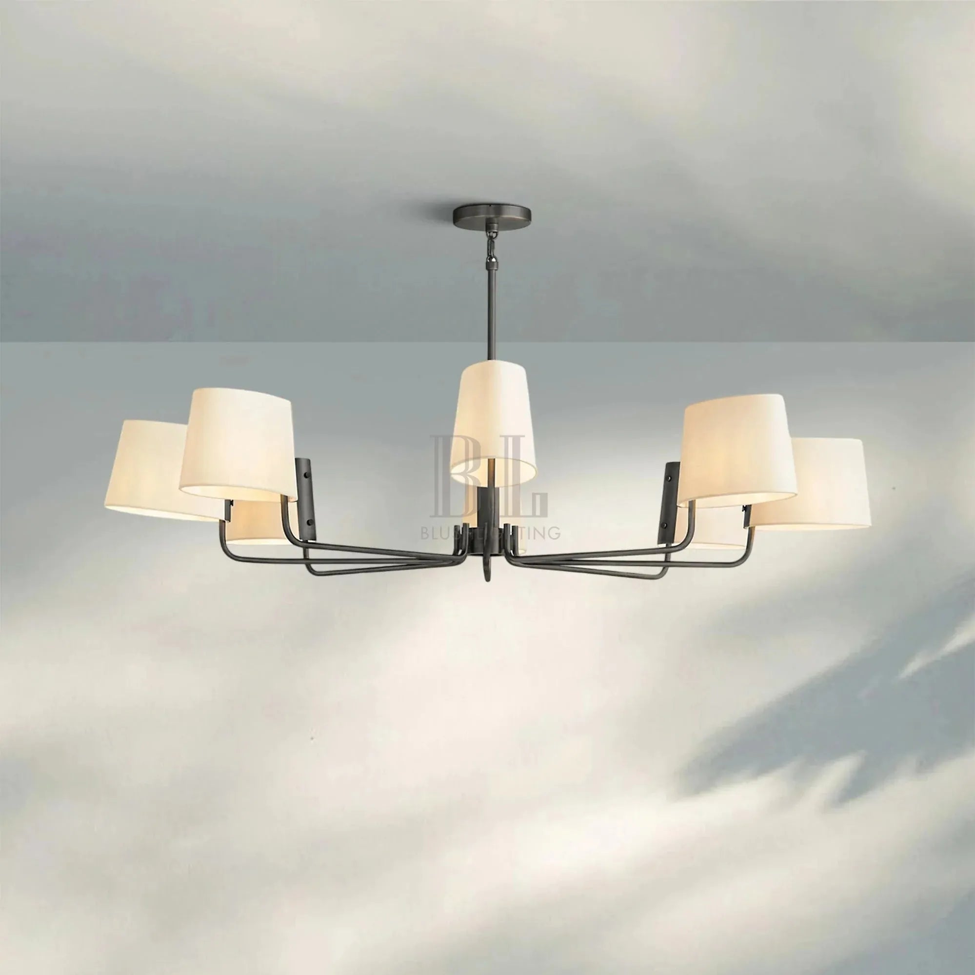 Martinean Round Chandelier 48" 60" - Blushlighting