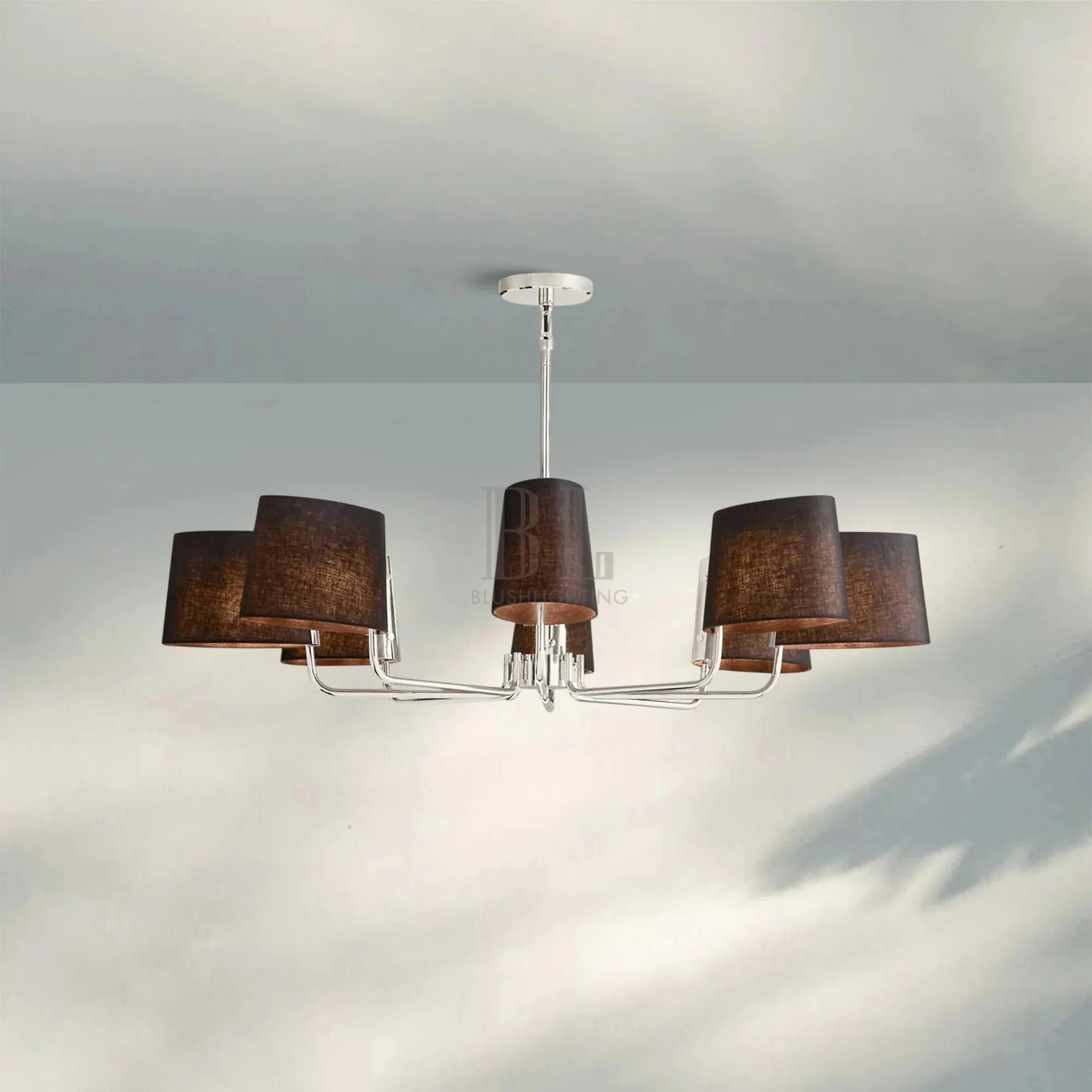 Martinean Round Chandelier 48" 60" - Blushlighting