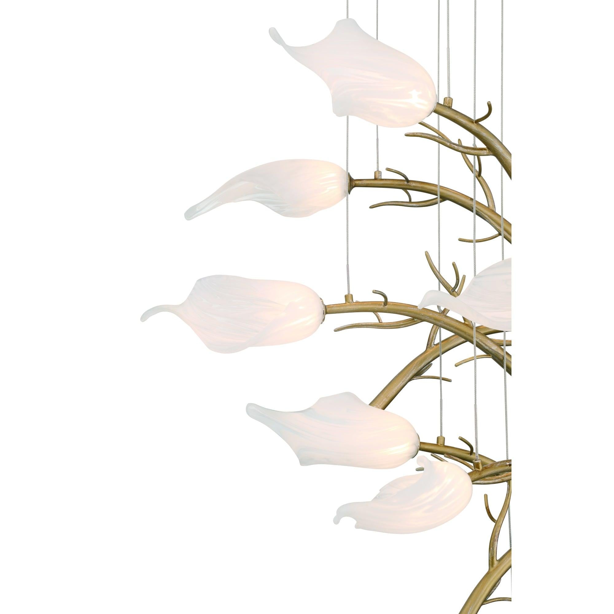 Matera Integrated LED Grand Chandelier 10 - Light - Blushlighting
