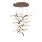 Matera Integrated LED Grand Chandelier 15 - Light - Blushlighting