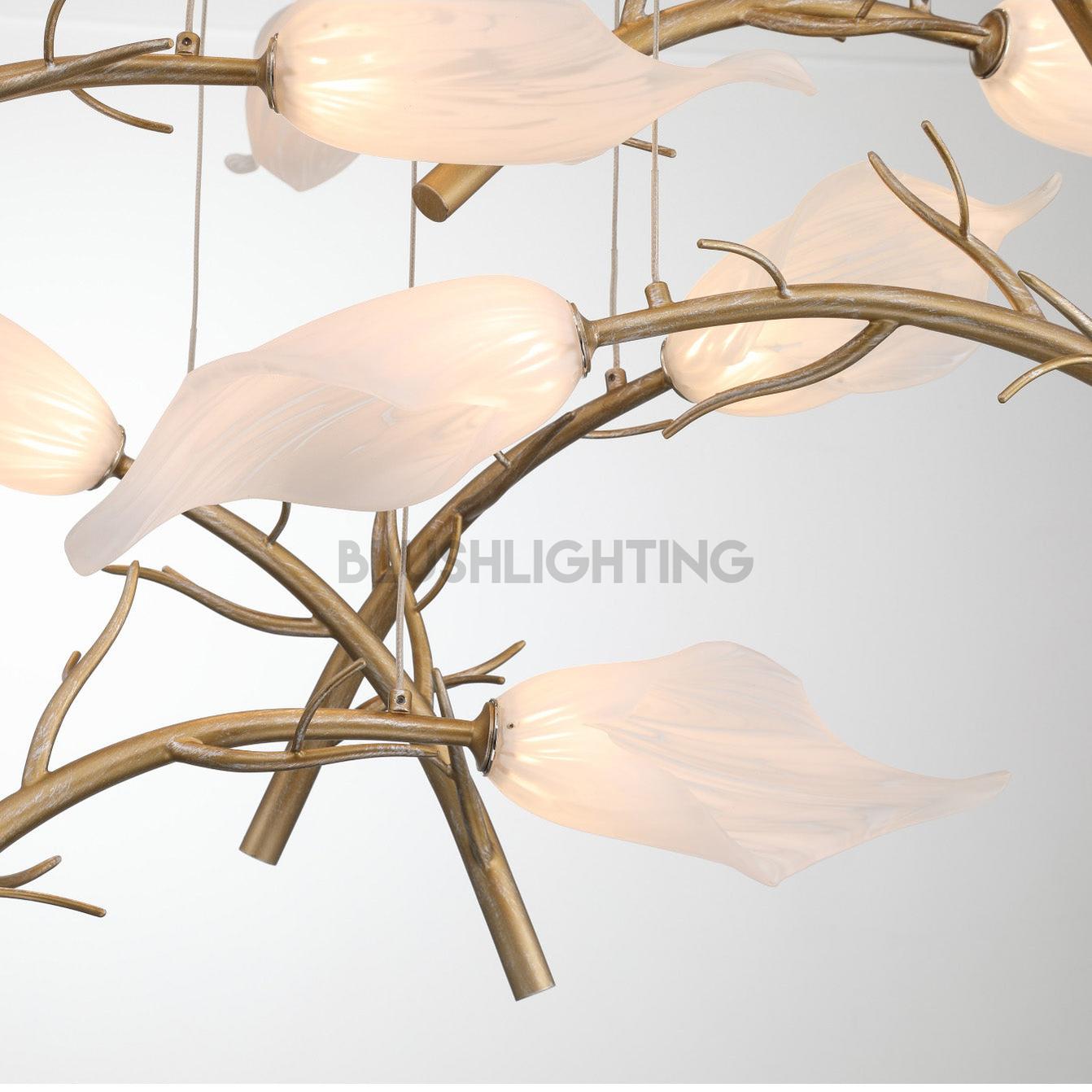 Matera Integrated LED Grand Chandelier 15 - Light - Blushlighting