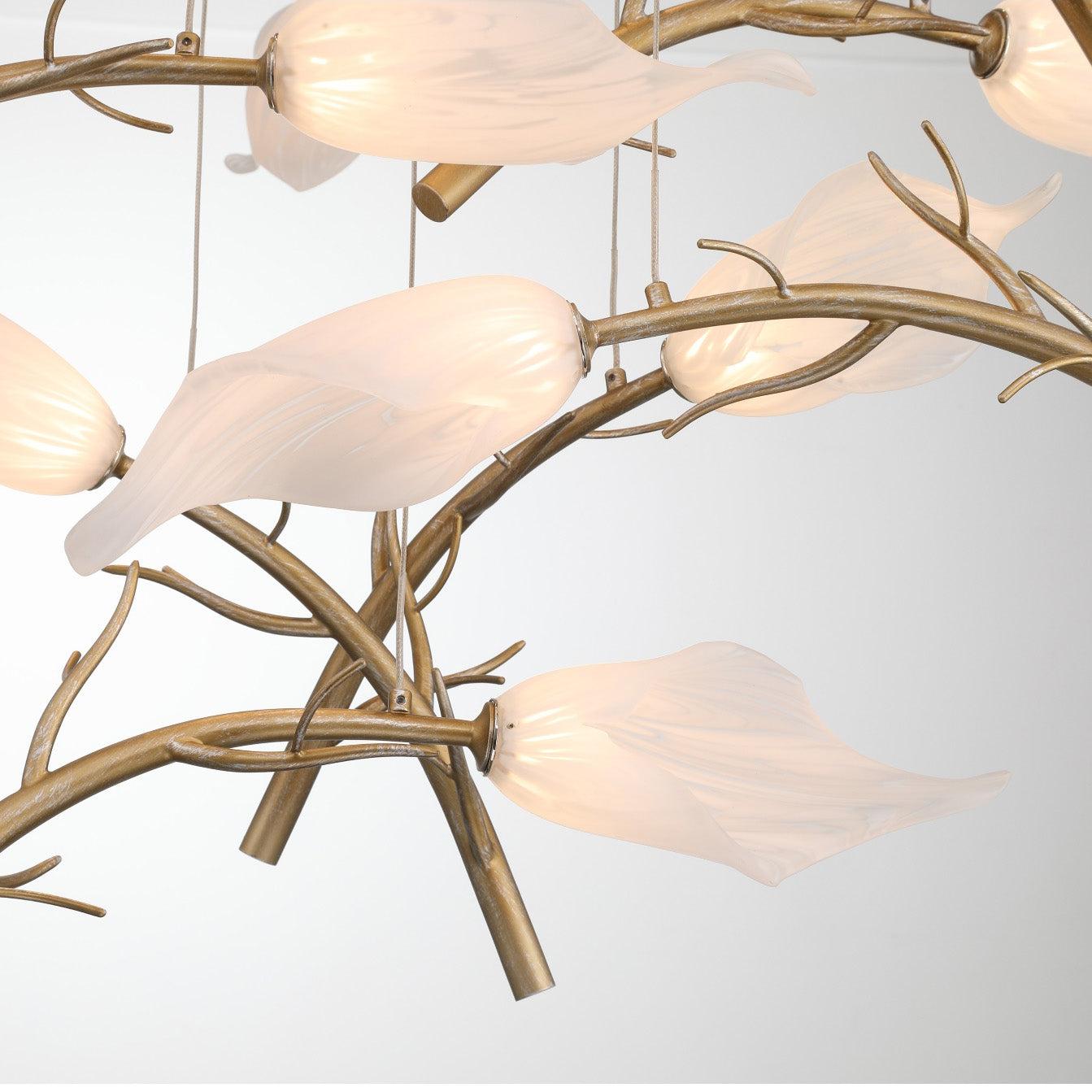 Matera Integrated LED Grand Chandelier 15 - Light - Blushlighting