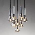 Maxine Modern Crystal Circular Pendant Lights - Blushlighting