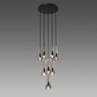 Maxine Modern Crystal Circular Pendant Lights - Blushlighting