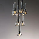 Maxine Modern Crystal Circular Pendant Lights - Blushlighting